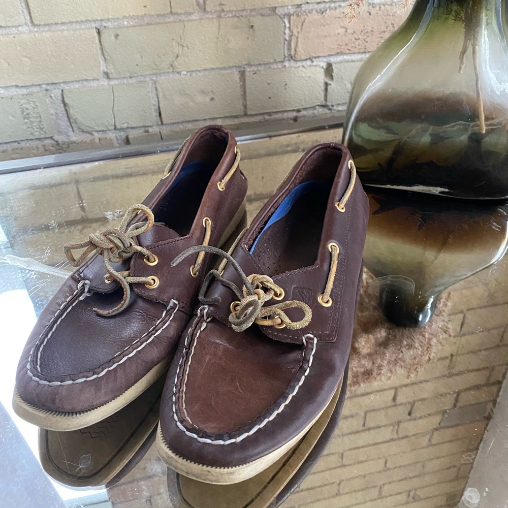 Dark Brown Sperrys
